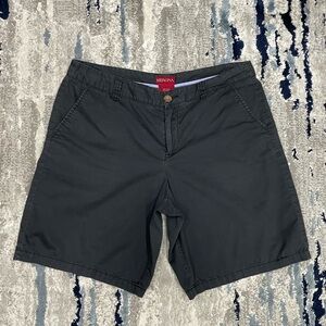 Merona Woman's Charcoal Flat Front Shorts